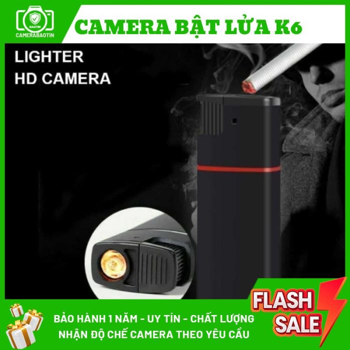 Hình ảnh bật lửa K6 nguỵ trang Bảo Tín