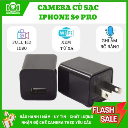 Hình ảnh camera củ sạc Iphone S9 Pro Bảo Tín