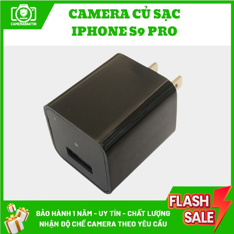 Hình ảnh camera củ sạc nguỵ trang Iphone S9 pro
