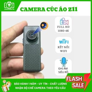 Hình ảnh camera cúc áo giấu kín Z11 tại Bảo Tín