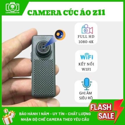 Hình ảnh camera cúc áo giấu kín Z11 tại Bảo Tín