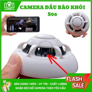 Hình ảnh camera đầu báo khói S06