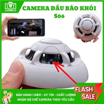 Hình ảnh camera đầu báo khói S06