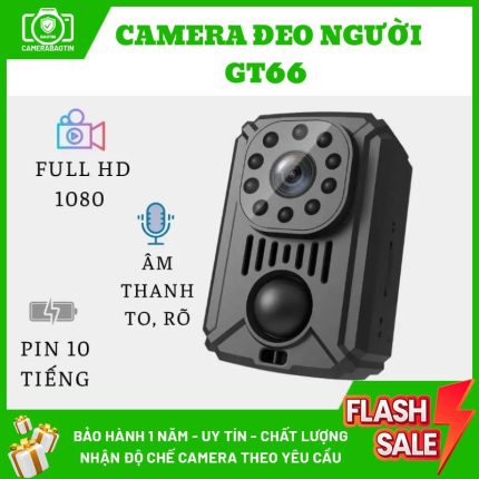 Hình ảnh camera đeo người GT66