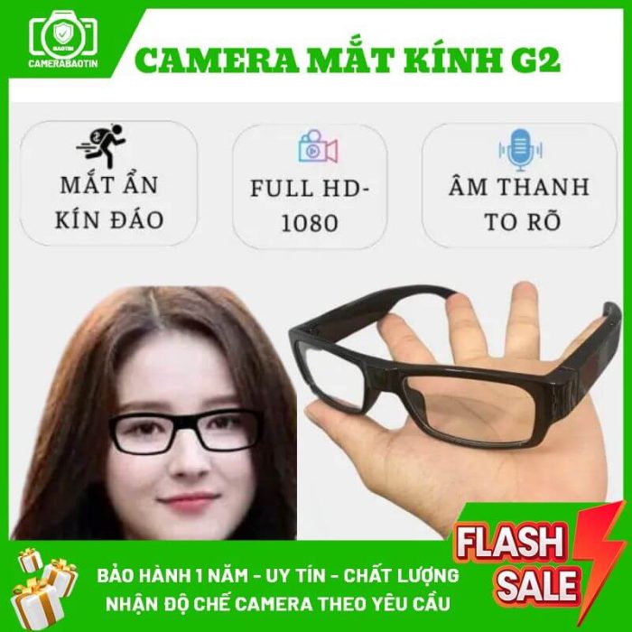 Hình ảnh camera kính nguỵ trang G2 Bảo Tín