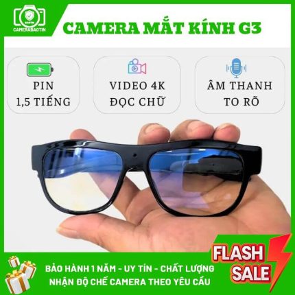 Hình ảnh camera mắt kính nguỵ trang G3