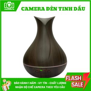 Hình ảnh camera mini nguỵ trang đèn tinh dầu