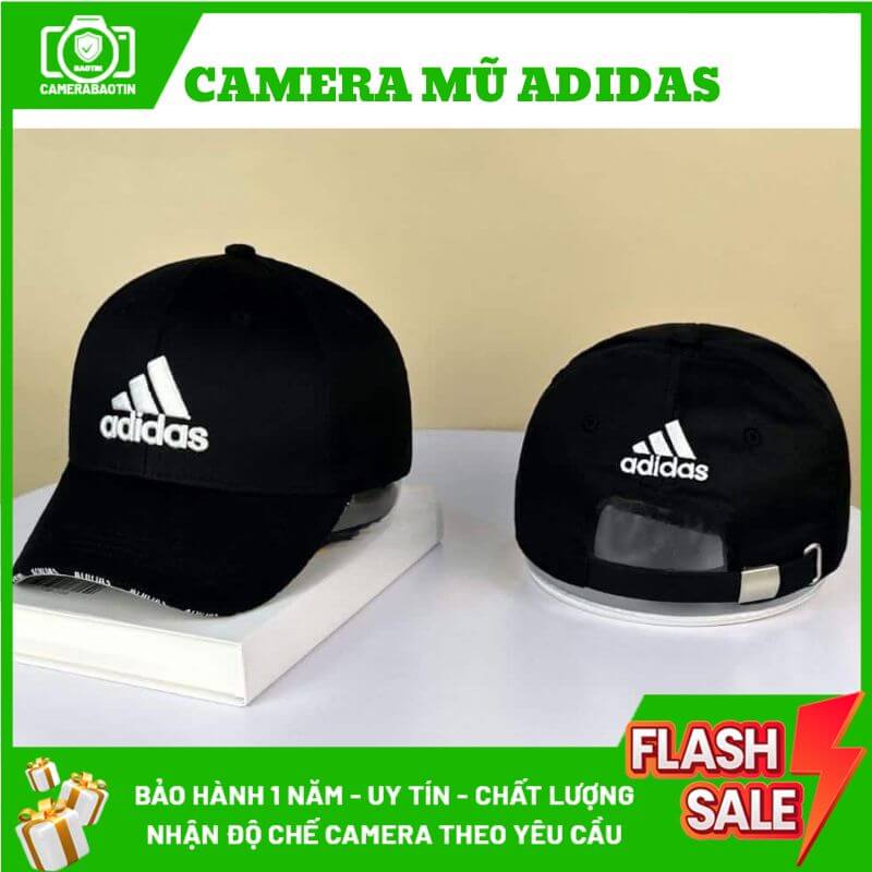 Hình ảnh camera mũ Adidas cao cấp
