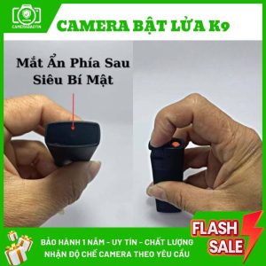 Hình ảnh camera nguỵ trang bật lửa K9