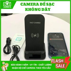 Hình ảnh camera nguỵ trang đế sạc không dây