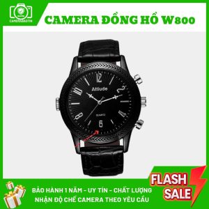 Hình ảnh camera nguỵ trang đồng hồ W800