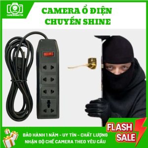 Hình ảnh camera nguỵ trang ổ điện chuyên shine