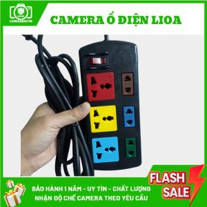 Hình ảnh camera ổ điện nguỵ trang lioa