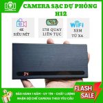 Hình ảnh camera sạc dự phòng nguỵ trang H12