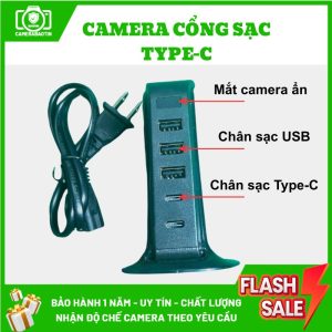 Hình ảnh cấu tạo camera cổng sạc điện thoại Type-C