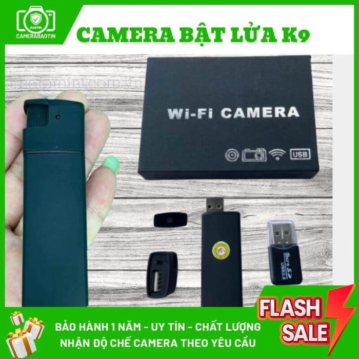 Hình ảnh địa chỉ mua camera bật lửa nguỵ trang K9