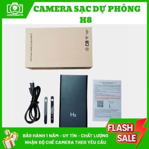 Địa chỉ mua camera pin sạc dự phòng nguỵ trang H8