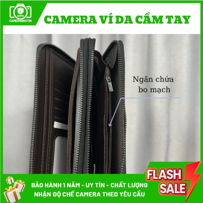 Hình ảnh địa chỉ mua camera ví da cầm tay Bảo Tín