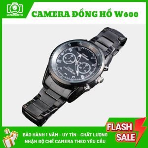 Hình ảnh đồng hồ camera nguỵ trang W600 Bảo Tín