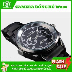 Hình ảnh đồng hồ camera W600 nguỵ trang
