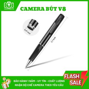 Hình ảnh kích thước camera bút V8 nguỵ trang