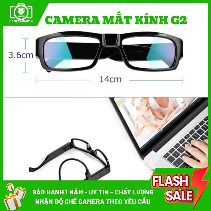 Hình ảnh kích thước camera mắt kính nguỵ trang G2