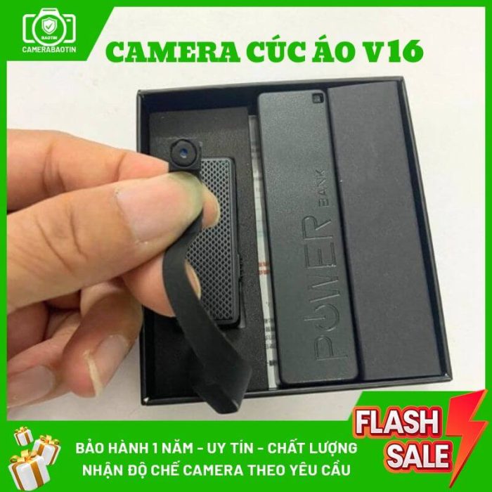 Hình ảnh mua camera cúc áo siêu nhỏ V16 tại Bảo Tín