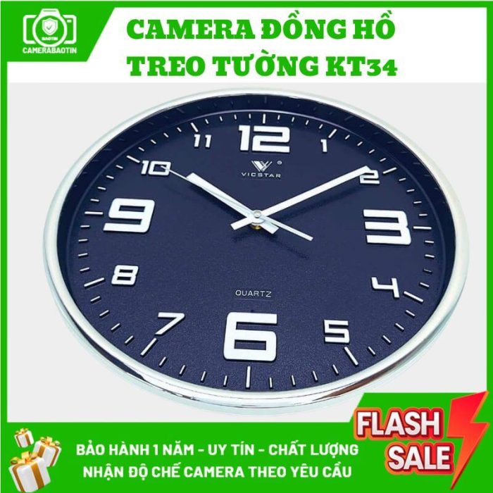Hình ảnh mua đồng hồ treo tường camera nguỵ trang